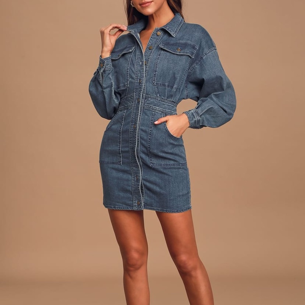 Free People Bo Jean Dress